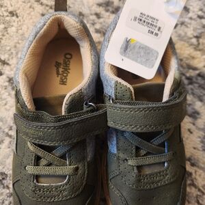 OshKosh B'gosh Olive Green Kids Sneakers